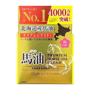 Loshi Moist Aid Hokkaido Horse Oil Skin Cream Premium 40 g